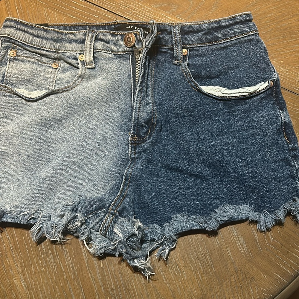 Stretchy Jean Shorts